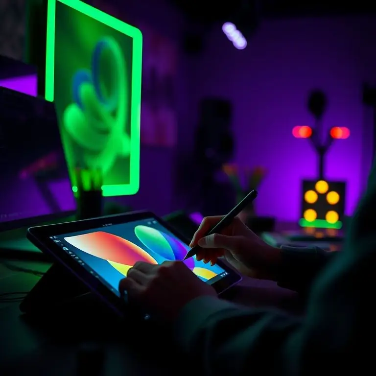 UIデザイン作業風景